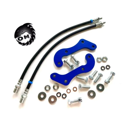 Переходные пластины для а/м Шеви-Нива, Нива, под суппорта 08 с тормозными шлангами и крепежом