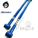 Реактивные тяги для а/м ВАЗ 2101-2107, Нива, Шеви-Нива, 2 средние регулируемые