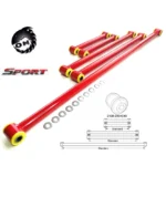 Реактивные тяги для а/м ВАЗ 2101-2107, Нива, Шеви-Нива, полиуретан