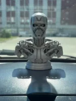 Фигурка Терминатор Т800 10 см 3D модель V1 серебристый — изображение 4