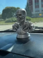 Фигурка Терминатор Т800 10 см 3D модель V1 серебристый — изображение 5