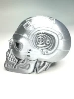 Насадка на ручку КПП для а/м ВАЗ 2101-07, Нива (ручка раздатки) т800 Терминатор серебро — изображение 3