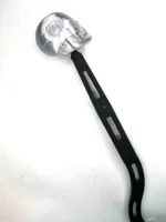 Насадка на ручку КПП для а/м ВАЗ 2101-07, Нива (ручка раздатки) т800 Терминатор серебро — изображение 4