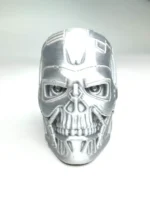 Насадка на ручку КПП для а/м ВАЗ 2101-07, Нива (ручка раздатки) т800 Терминатор серебро — изображение 2