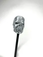 Насадка на ручку КПП для а/м ВАЗ 2101-07, Нива (ручка раздатки) т800 Терминатор серебро — изображение 5